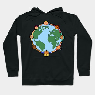 Save Planet Globe Environment Protection Hoodie